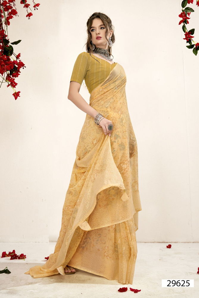 Kimora 12 By Vallabhi Printed Georgette Sarees Suppliers In India